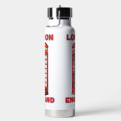 Custom Name London England ウォーターボトル (右面)