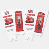 Custom Name London England フェイバーボックス (見開き)