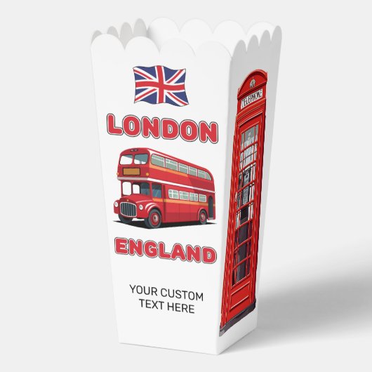 Custom Name London England フェイバーボックス (正面)