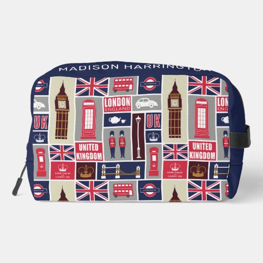 Custom Name London UK Icons ドップキット (裏面)