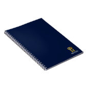 Custom Name Luxury Royal Elegant Monogran  ノートブック (右側)