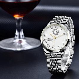 Custom Name Monogram for Weddings & Anniversaries 腕時計