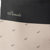 Custom Name & Monogram Pattern  クロスボディバッグ