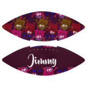 Custom name monsters pattern アメリカンフットボール (パネル)