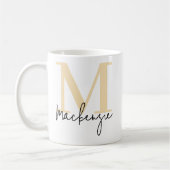 Custom Name Mug for Mother’s Day & Birthday Gift コーヒーマグカップ (左)
