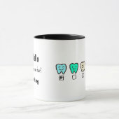 Custom Name Mug – Personalized Dental Gift マグカップ (中央)