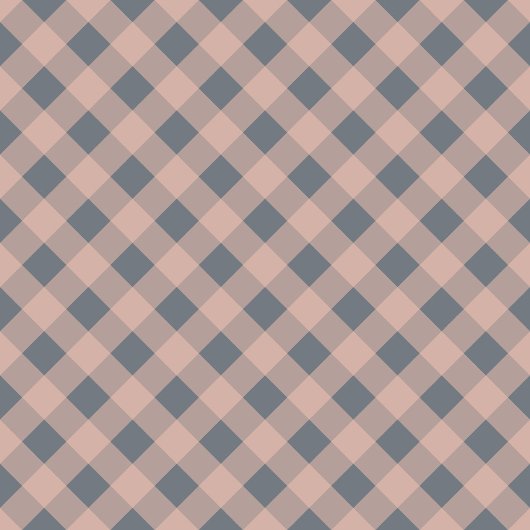 Custom Name Napkins Coral Grey Plaid Elegant