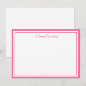 Custom Name Note Card ノートカード (正面/裏面)