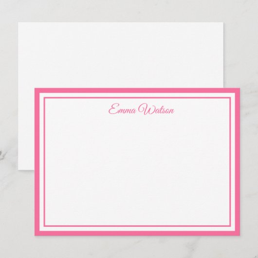 Custom Name Note Card ノートカード (正面/裏面)