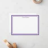 Custom Name Note Card ノートカード (正面/裏面インサイチュ)
