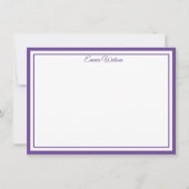 Custom Name Note Card ノートカード (正面)