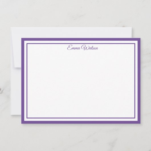 Custom Name Note Card ノートカード (正面)
