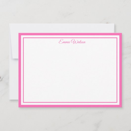 Custom Name Note Card ノートカード (正面)