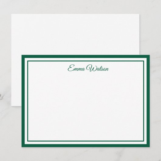 Custom Name Note Card ノートカード (正面/裏面)