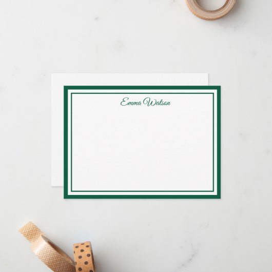 Custom Name Note Card ノートカード (正面/裏面インサイチュ)