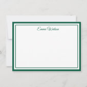 Custom Name Note Card ノートカード (正面)