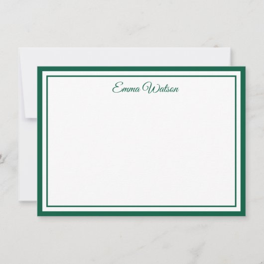 Custom Name Note Card ノートカード (正面)