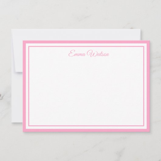 Custom Name Note Card ノートカード (正面)