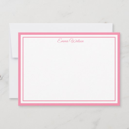 Custom Name Note Card ノートカード (正面)