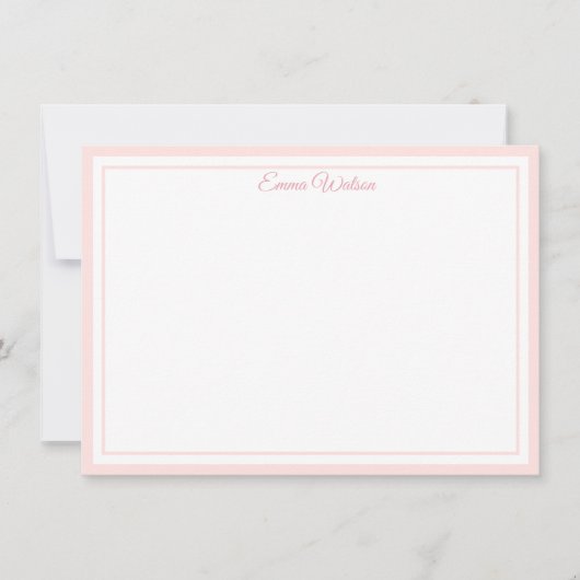 Custom Name Note Card ノートカード (正面)