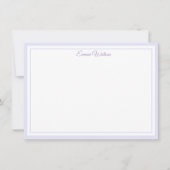 Custom Name Note Card ノートカード (正面)