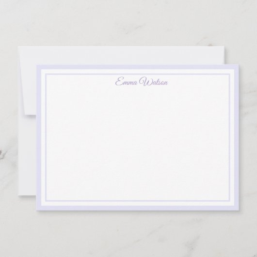Custom Name Note Card ノートカード (正面)