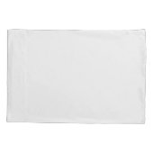 Custom Name Off White Pillowcases – Personalized  枕カバー (裏面-左)