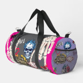 Custom name Oh yeah Graffiti Spooky colorful ダッフルバッグ (右コーナー)