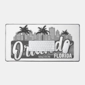 Custom Name Orlando Florida デスクマット (キーボード&マウス)