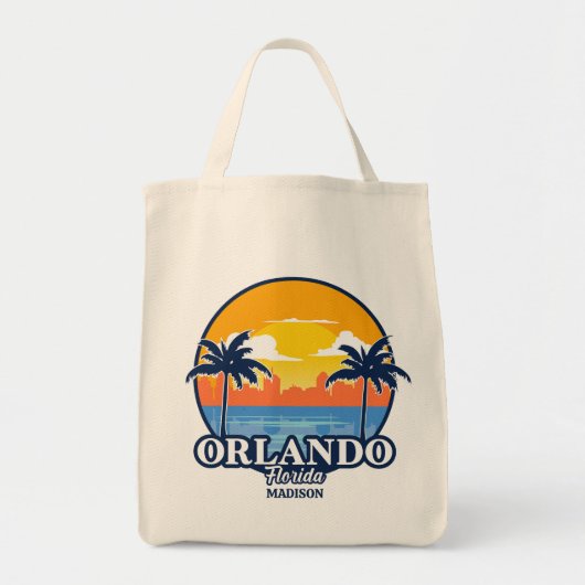 Custom Name Orlando Florida トートバッグ (正面)