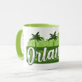 Custom Name Orlando Florida マグカップ (正面左)