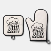 Custom name Oven Mitt & Pot Holder Set 鍋つかみ&鍋敷きセット (正面)