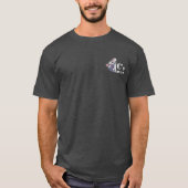 Custom Name Peeking Cat Pocketsize C's Impact Tシャツ (正面)