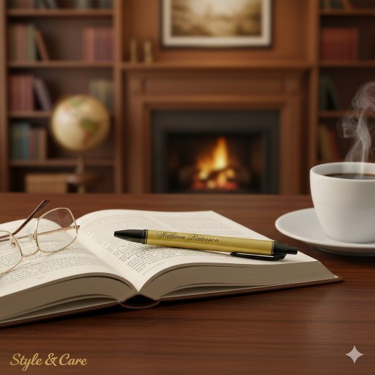 Custom Name Pen for Professional Office and Giftin 黒ボールペン