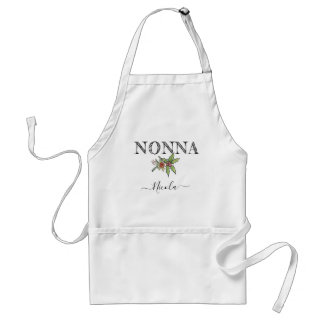Custom Name Personalized Nonna Apron With Pockets スタンダードエプロン
