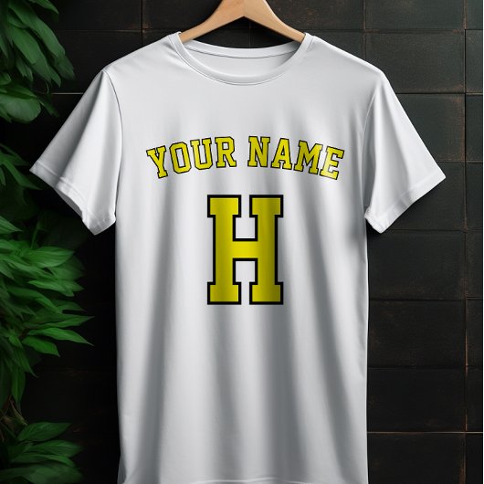 Custom Name Personalized vintage Letter T-Shirt  Tシャツ