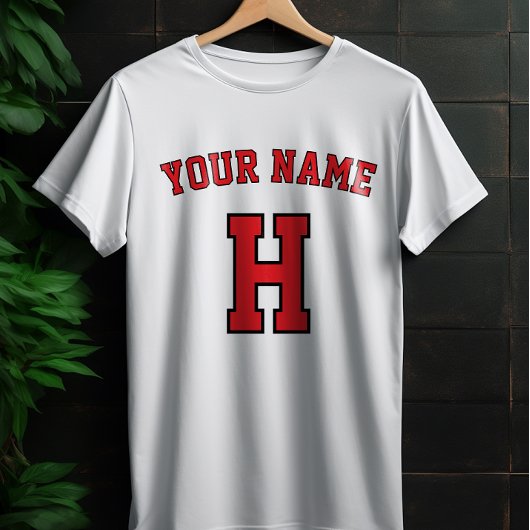 Custom Name Personalized vintage Letter T-Shirt  Tシャツ