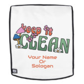 Custom Name & Photo Backpack Personalized Stylish バックパック (取り外し可フェース)