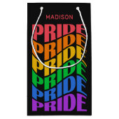 Custom Name Pride スモールペーパーバッグ (裏面)