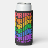 Custom Name Pride スリム缶クーラー (Seltzer裏面)