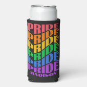 Custom Name Pride スリム缶クーラー (Seltzer正面)