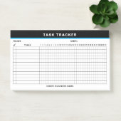 Custom Name Project Task Tracker Notes ポストイット (オフィス)