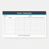 Custom Name Project Task Tracker Notes ポストイット (正面)