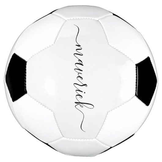 Custom Name Soccer Ball Personalized for All Ages サッカーボール (回転)