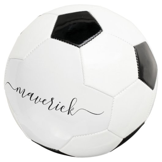 Custom Name Soccer Ball Personalized for All Ages サッカーボール (3/4)