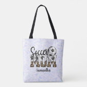 Custom Name Soccer Mom | Mother's Day トートバッグ (裏面)