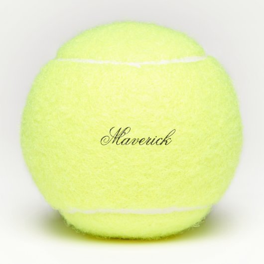 Custom Name Tennis Ball Simple Style Artwork テニスボール (正面)