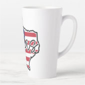 Custom Name Texas カフェラテマグ (右)
