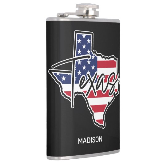 Custom Name Texas フラスク (右)