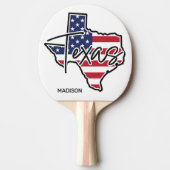 Custom Name Texas 卓球ラケット (正面)